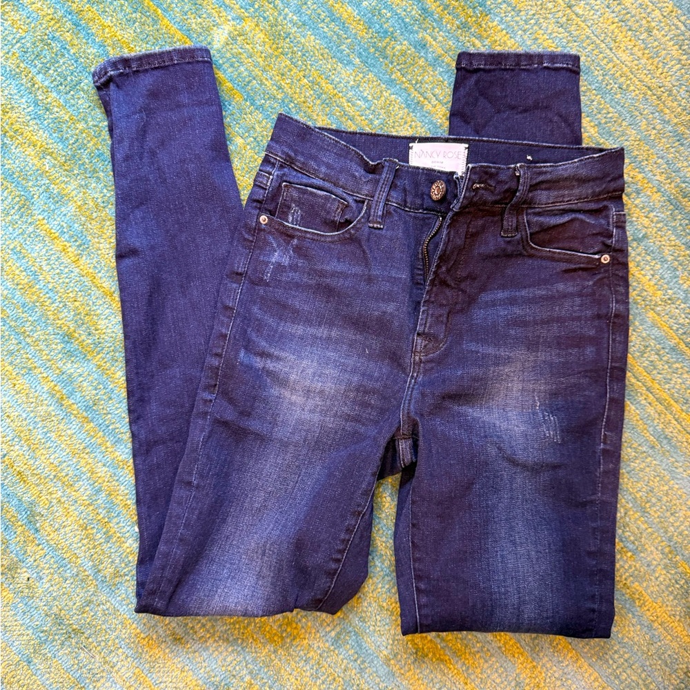 Skinni blue jeans NANCY ROSE DENIM NYC size 27